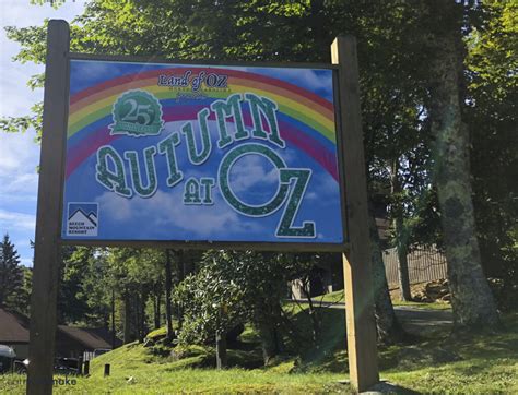 Autumn At Oz Festival Land Of Oz Theme Park Beech Mountain Nc