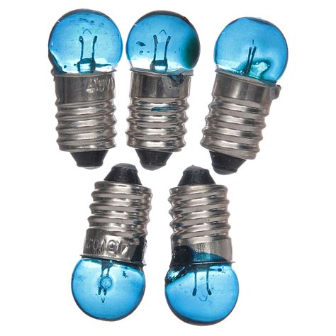 Light Bulb Blue E10 5 Pieces 3v Online Sales On
