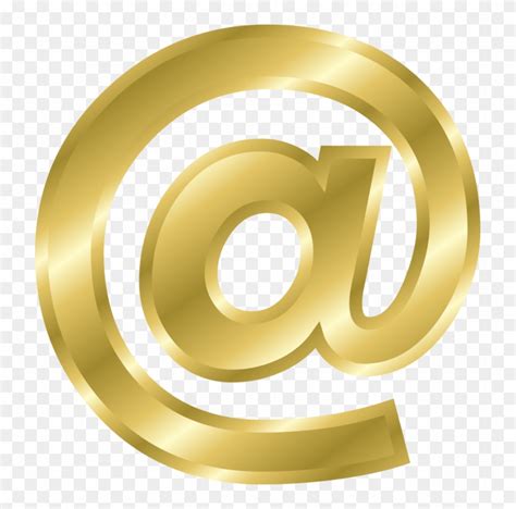 Email Computer Icons Symbol Gold Aol Mail Gold Email Logo Png