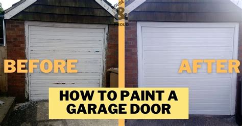 How To Repaint A Metal Garage Door Uk House And Proud