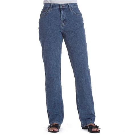 Lee Riders Riders Womens Relaxed Straight Leg Stretch Jeans