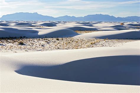 Light And Shadow In The Dunes White Sands National Monument Chihuahua