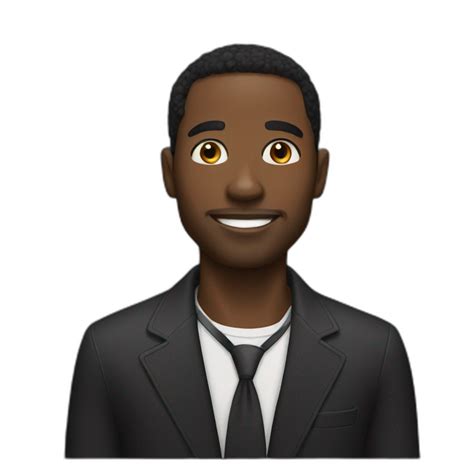 Most Handsome Black Guy Ai Emoji Generator
