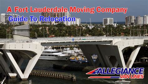 Why You Should Hire A Fort Lauderdale Moving Company