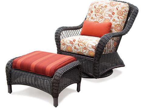 Get the best deals on wicker chairs. Providence Swivel Glider Chair & Ottoman - Bay Breeze Patio