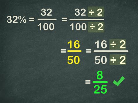 How To Convert A Percentage To A Fraction 8 Steps With Pictures