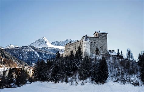 Free Images Alps Altitude Architecture Buildings Castle Clouds