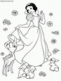 Dibujos Sin Colorear: Dibujos de Blancanieves (Princesa Disney) para ...