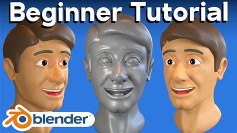 Sculpting A Stylized Face For Beginners Blender Tutorial Blendernation
