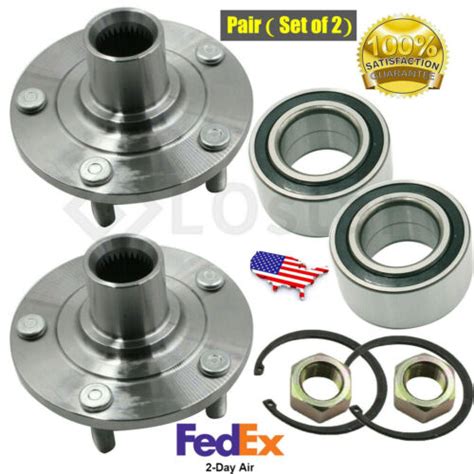 Pair Front Wheel Hub Bearing Assembly Fits Jeep Compass Dodge