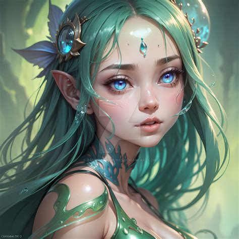 Beautiful And Cute Elf Girl By Rasooliartworks On Deviantart