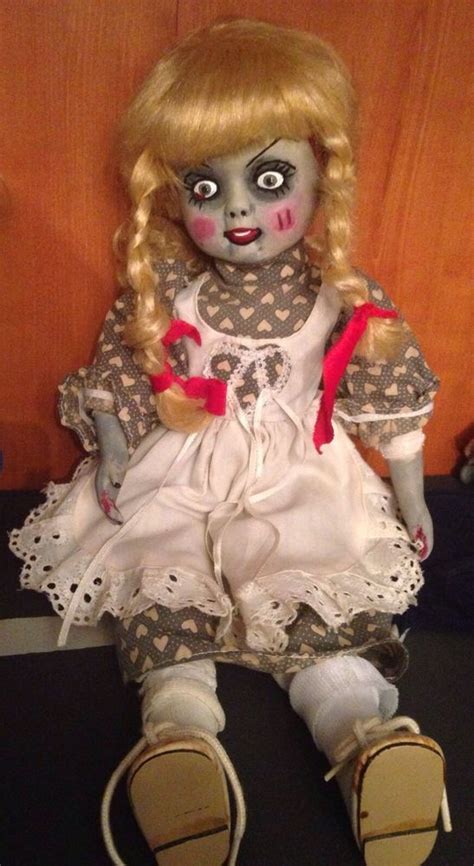 Vyckie Van Goth Annabelle 12 The Conjuring Ooak Horror Creepy Doll