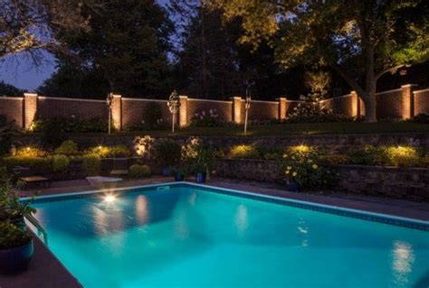 A good recessed led lighting fixture should be ul listed and rated for use in damp or wet environments like your outdoor soffits. Amazing Outdoor Recessed Lighting Around Pool Design ...