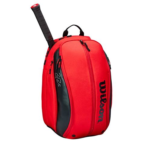 Wilson Rf Dna 2020 Tennis Backpack Infrared And Black Tennis Express