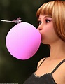 Bubble gum | Bubble gum, Bubbles, Blowing bubble gum