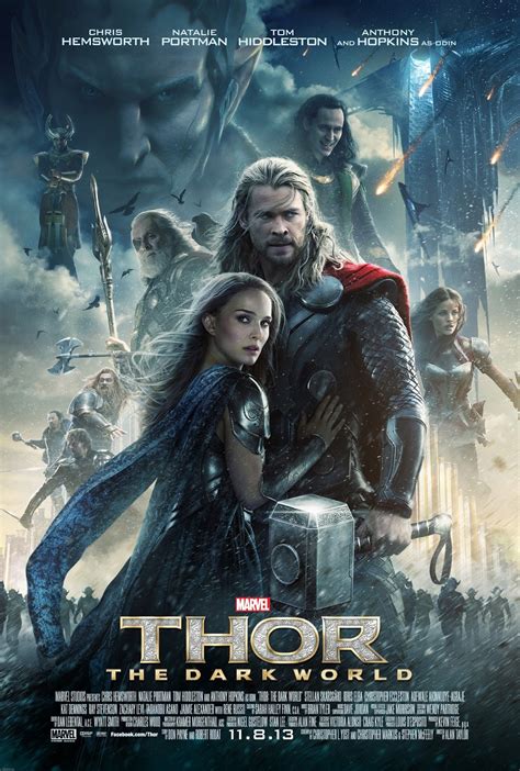 Woven By Words Marvels Thor The Dark Worlda New Poster
