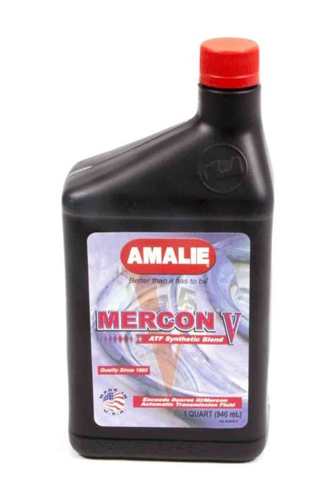 Amalie Merconr V Atf Synthetic Blend Transmission Fluid 1 Qt
