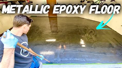 Epoxy Garage Floor Diy Epoxy Flooring Tutorial Youtube