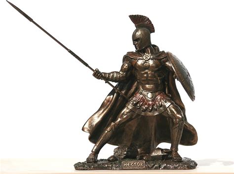 Veronese Hector Prince Of Troy Warrior Statue Sculpture Sculpture Finition Bronze Cm