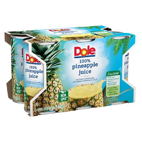 Dole Pineapple Juice 6pz 6oz Can Legacy Wine And Spirits