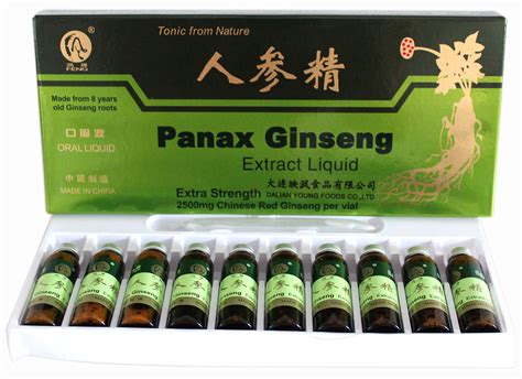 1 Box Panax Ginseng Extract Oral Liquid 10x10cc Buy Online In United