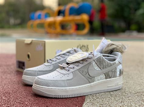 2020 Nike Air Force 1 X Travis Scott Greywhite Cn2405 902 For Wholesale