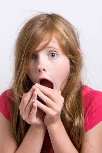 Girl Totally Surprised Stock Photo - Download Image Now ...