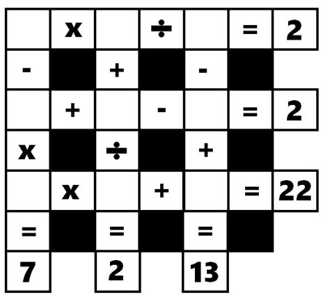 Math Riddles Only 1 Can Solve This Math Crossword Puzzle Difficulty