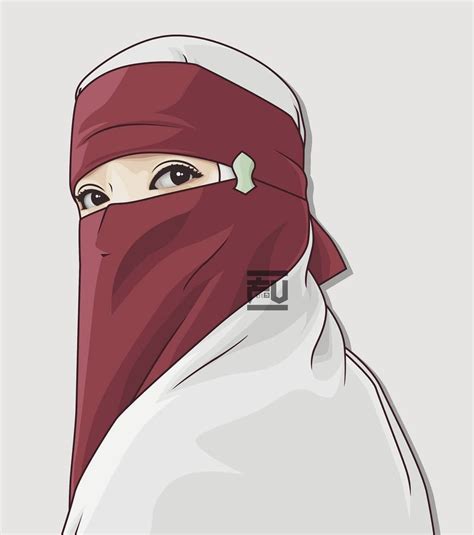 wallpaper anime muslimah cute