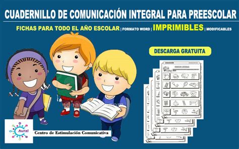 Cuadernillo De Comunicación Integral Para Preescolar Materiales