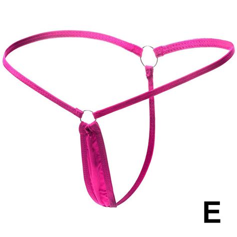 Womens Sexy G String Brief Micro Bikini Underwear Thong Lingerie T