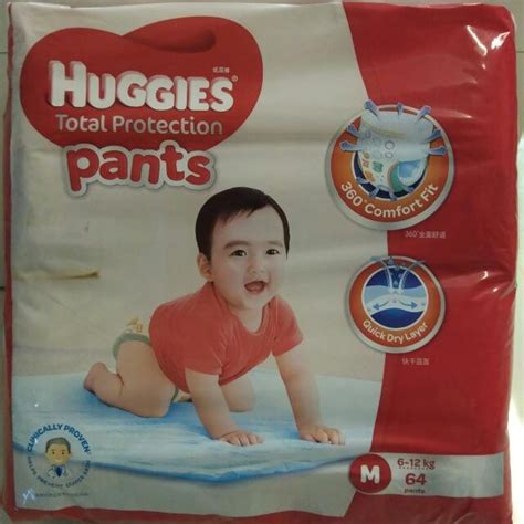 Huggies Total Protection Diaper Pants M Babies And Kids Bathing
