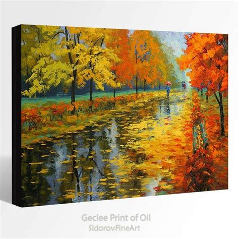 New Giclee Print On Canvas From Original Oil Painting By Stanislav