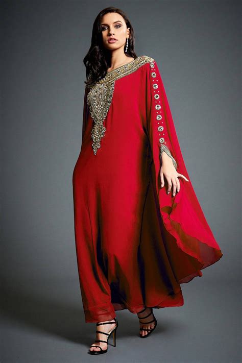 Image Embellished Dress Handmade Caftan Caftan Dress
