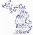 Michigan Counties Map