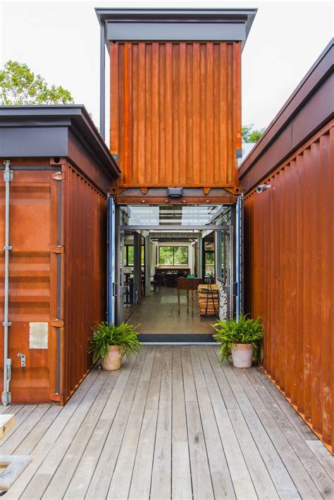 Container House Entry Way Smoky Park Supper Club Form Function