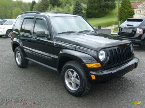 2005 Jeep Liberty Renegade 4x4 In Black Clearcoat 690257 All