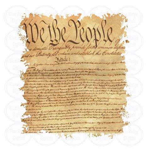 We The People Png Digital Download Distressed Us Constitution Etsy