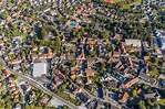 Luftaufnahme Berghausen - Stadtzentrum im Innenstadtbereich in ...