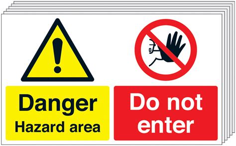 Hazardous Area Signs Safety Signs Seton Uk