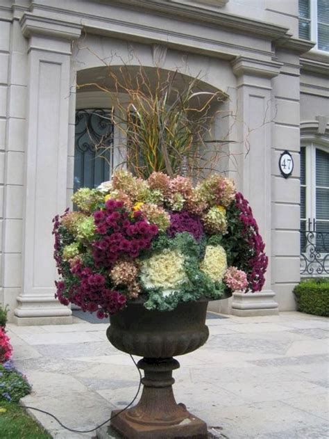 34 The Best Fall Outdoor Decor Ideas Fall Planters Fall Container