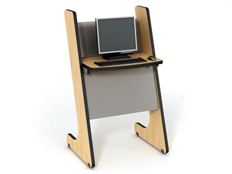 E Kiosk Classroom Furniture Computer Comforts
