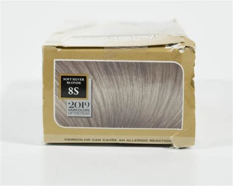 Loreal Superior Preference Hair Color 8s Soft Silver Blonde Ebay