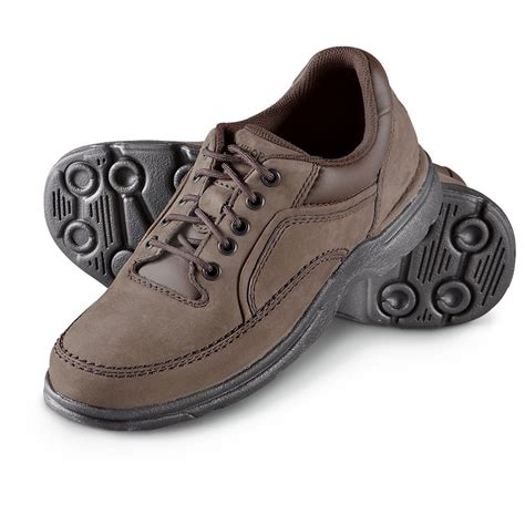 Mens Rockport Eureka Shoes Chocolate 206884 Casual Shoes At
