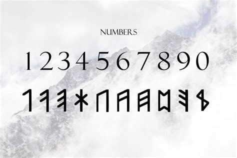 Norse Elder Futhark Typeface Present Your Design On This Mockup