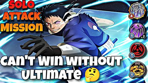 Nxb Nv Obito Uchiha Solo Attack Mission Cant Win Without Ultimate 🤔