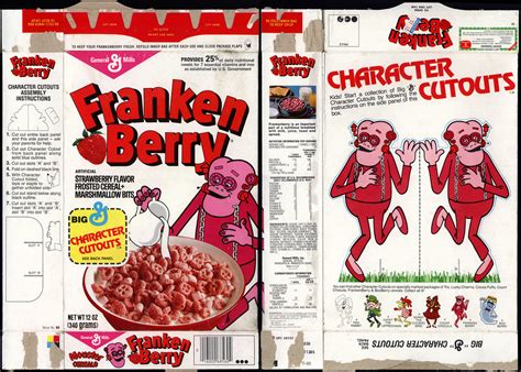 Cereals are the most relished and the easiest breakfast item all over the world and particularly in the countries like australia, united states, united kingdom & canada. General Mills - Frankenberry - Big G Character Cutouts - c… | Flickr