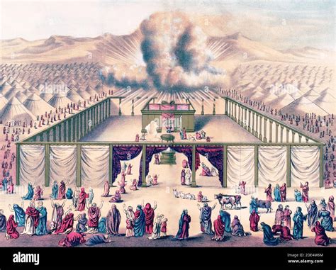 The Tabernacle In The Wilderness Print Stock Photo Alamy