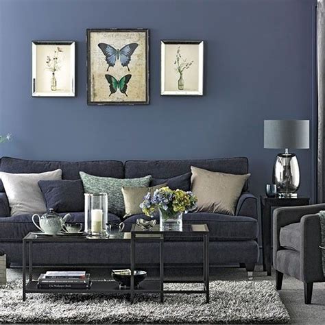 Blue Grey Living Room Ideas Bestroomone
