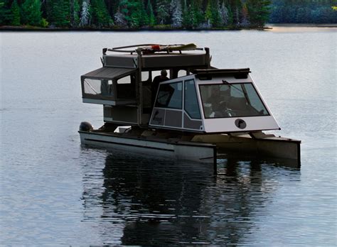 Pontoon Boat Pop Up Camper 02 Popupportal